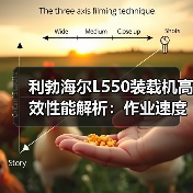 利勃海尔L550装载机高效性能解析：作业速度与多功能优势