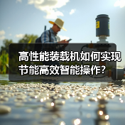 高性能装载机如何实现节能高效智能操作？