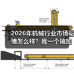2026年机械行业市场行情怎么样？我一个搞加工的朋友亏了30万