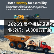 2026年最全机械设备行业分析:从300万订单黄了说起 2026年最全机械设备行业分析:从300万订单黄了说起