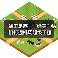 徐工足迹 | “绿芯”钻机打通机场超级工程 徐工足迹 | “绿芯”钻机打通机场超级工程