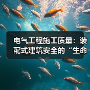 电气工程施工质量:装配式建筑安全的“生命线” 电气工程施工质量:装配式建筑安全的“生命线”