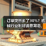 订单突然多了30%?机械行业利好消息背后,我差点哭出来 订单突然多了30%?机械行业利好消息背后,我差点哭出来