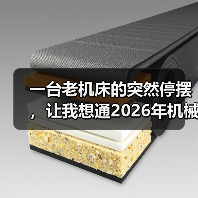 一台老机床的突然停摆,让我想通2026年机械设备行业前瞻 一台老机床的突然停摆,让我想通2026年机械设备行业前瞻