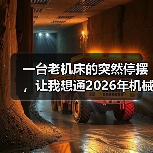 一台老机床的突然停摆,让我想通2026年机械设备行业前瞻 一台老机床的突然停摆,让我想通2026年机械设备行业前瞻
