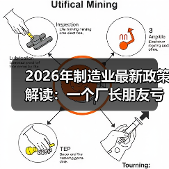 2026年制造业最新政策解读：一个厂长朋友亏了200万后的深夜电话