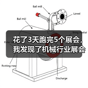 花了3天跑完5个展会,我发现了机械行业展会资讯的真相 花了3天跑完5个展会,我发现了机械行业展会资讯的真相