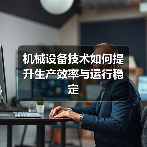 机械设备技术如何提升生产效率与运行稳定性