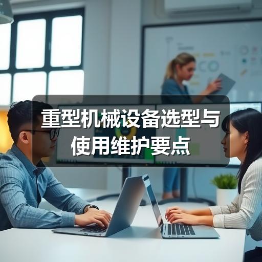 重型机械设备选型与使用维护要点 重型机械设备选型与使用维护要点