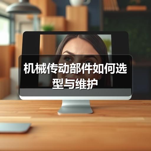 机械传动部件如何选型与维护