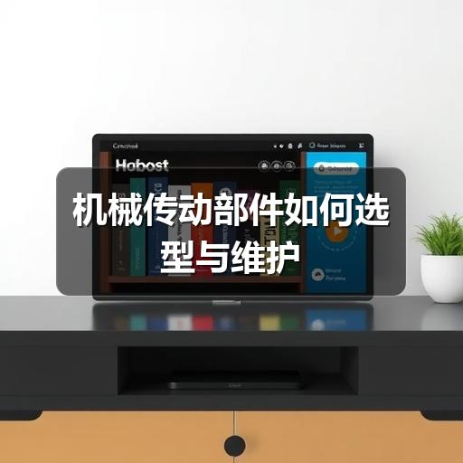 机械传动部件如何选型与维护