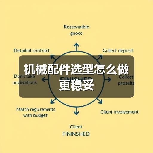 机械配件选型怎么做更稳妥 机械配件选型怎么做更稳妥
