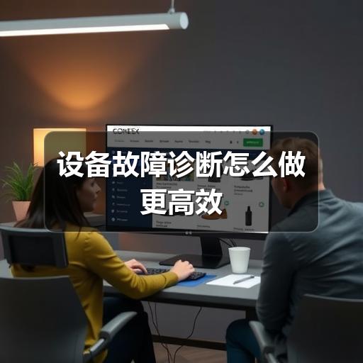 设备故障诊断怎么做更高效