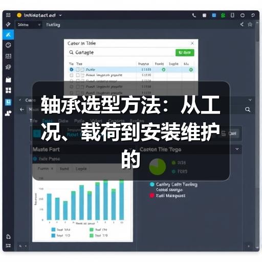 轴承选型方法:从工况、载荷到安装维护的实用指南 轴承选型方法:从工况、载荷到安装维护的实用指南