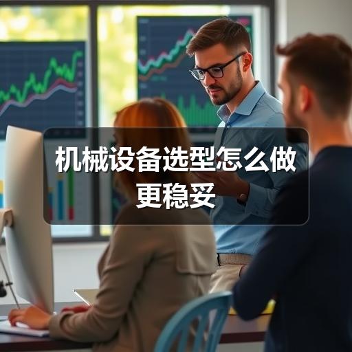 机械设备选型怎么做更稳妥 机械设备选型怎么做更稳妥