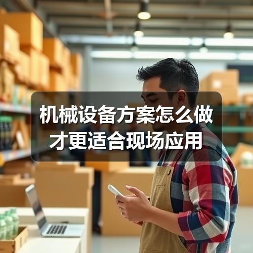 机械设备方案怎么做才更适合现场应用 机械设备方案怎么做才更适合现场应用