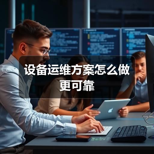 设备运维方案怎么做更可靠 设备运维方案怎么做更可靠