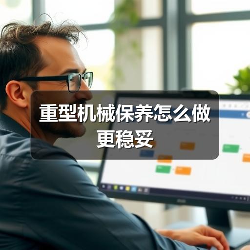 重型机械保养怎么做更稳妥 重型机械保养怎么做更稳妥