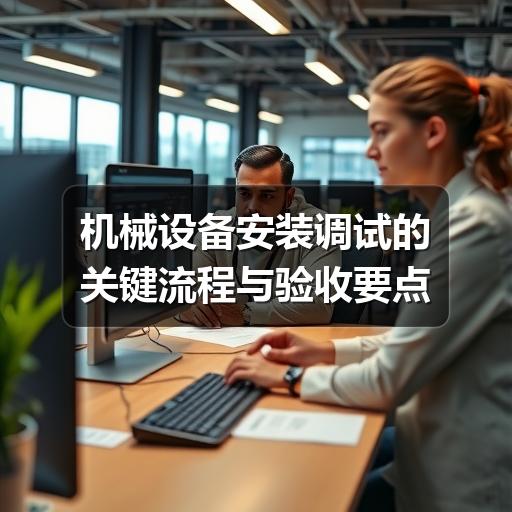 机械设备安装调试的关键流程与验收要点