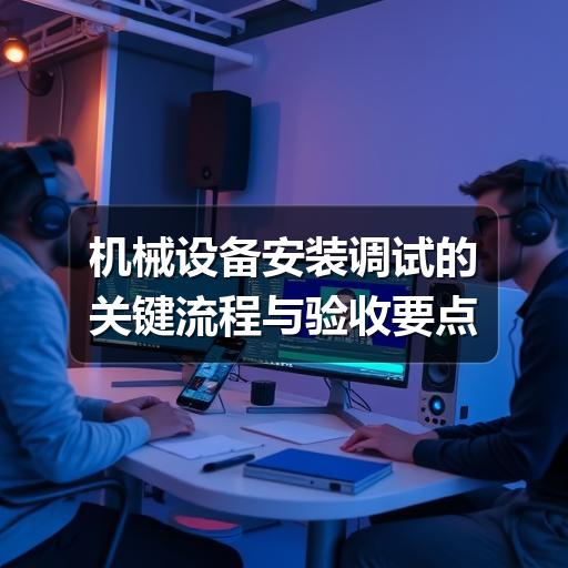 机械设备安装调试的关键流程与验收要点