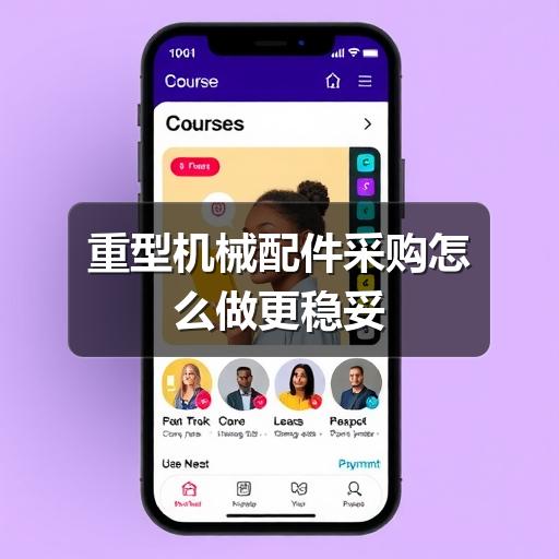 重型机械配件采购怎么做更稳妥 重型机械配件采购怎么做更稳妥